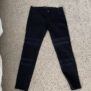 J brand ankle crop with mesh